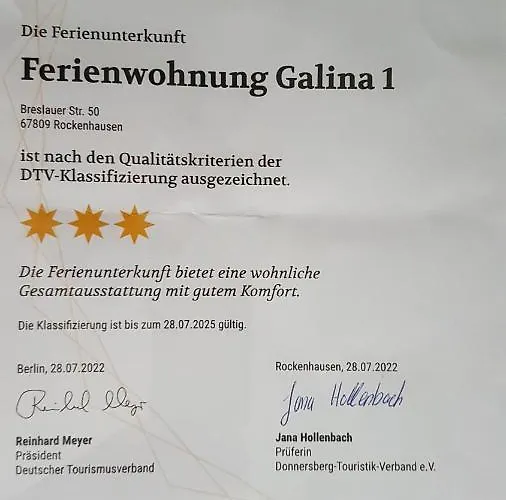 Apartment Galina 1 *